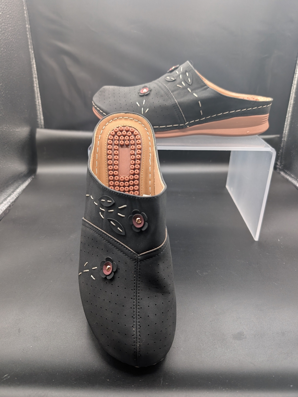 Comfort Slip-On Clog for Women - Black NWOT